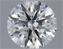 Natural Diamond 0.41 Carats, Round with Excellent Cut, J Color, I1 Clarity and Certified by GIA