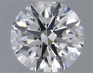 Picture of Natural Diamond 0.41 Carats, Round with Excellent Cut, J Color, I1 Clarity and Certified by GIA