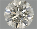 Natural Diamond 0.50 Carats, Round with Excellent Cut, I Color, SI1 Clarity and Certified by IGI