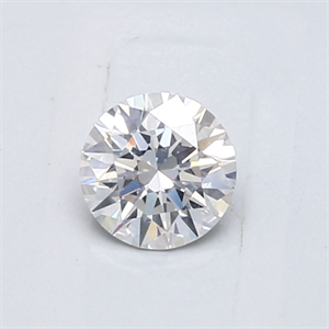 Picture of Natural Diamond 0.52 Carats, Round with Excellent Cut, E Color, I1 Clarity and Certified by GIA