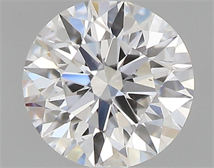 Picture of Natural Diamond 0.40 Carats, Round with Excellent Cut, D Color, VS2 Clarity and Certified by GIA