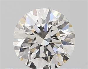 Picture of Natural Diamond 0.40 Carats, Round with Excellent Cut, G Color, VVS1 Clarity and Certified by GIA