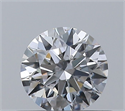 Natural Diamond 0.40 Carats, Round with Excellent Cut, E Color, SI1 Clarity and Certified by GIA