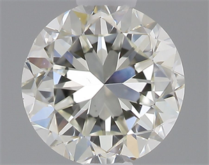 Picture of Natural Diamond 0.50 Carats, Round with Good Cut, J Color, VS1 Clarity and Certified by IGI