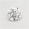 Natural Diamond 2.01 Carats, Round with Excellent Cut, J Color, SI1 Clarity and Certified by GIA