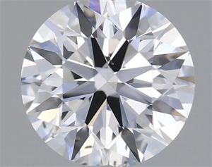 Picture of Natural Diamond 0.40 Carats, Round with Excellent Cut, F Color, SI1 Clarity and Certified by GIA