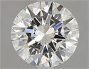 Natural Diamond 1.71 Carats, Round with Excellent Cut, H Color, VS1 Clarity and Certified by GIA