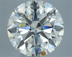 Picture of Natural Diamond 4.01 Carats, Round with Excellent Cut, J Color, VVS1 Clarity and Certified by IGI