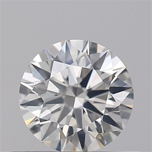 Picture of Natural Diamond 0.43 Carats, Round with Excellent Cut, H Color, SI1 Clarity and Certified by GIA