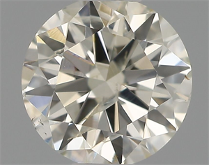 Picture of Natural Diamond 0.50 Carats, Round with Very Good Cut, J Color, I1 Clarity and Certified by IGI