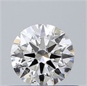 Natural Diamond 0.46 Carats, Round with Excellent Cut, G Color, SI1 Clarity and Certified by GIA