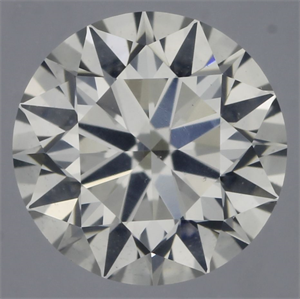 Picture of Natural Diamond 0.51 Carats, Round with Excellent Cut, G Color, I1 Clarity and Certified by GIA