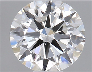 Picture of Natural Diamond 0.40 Carats, Round with Very Good Cut, H Color, VS2 Clarity and Certified by GIA