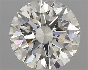 Picture of Natural Diamond 0.50 Carats, Round with Excellent Cut, J Color, SI1 Clarity and Certified by GIA