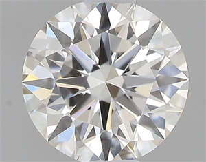 Picture of Natural Diamond 0.41 Carats, Round with Excellent Cut, G Color, VVS2 Clarity and Certified by GIA