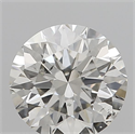 Natural Diamond 0.71 Carats, Round with Excellent Cut, K Color, SI2 Clarity and Certified by GIA