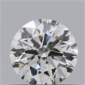 Natural Diamond 0.42 Carats, Round with Excellent Cut, E Color, SI1 Clarity and Certified by GIA