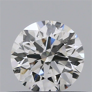 Picture of Natural Diamond 0.42 Carats, Round with Excellent Cut, E Color, SI1 Clarity and Certified by GIA