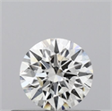 Natural Diamond 0.41 Carats, Round with Excellent Cut, I Color, SI1 Clarity and Certified by GIA