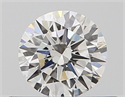 Natural Diamond 0.40 Carats, Round with Excellent Cut, G Color, VS2 Clarity and Certified by GIA