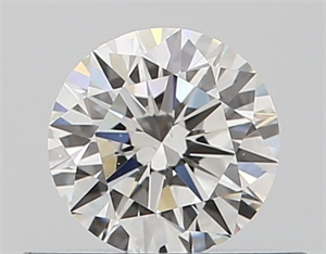 Picture of Natural Diamond 0.40 Carats, Round with Excellent Cut, G Color, VS2 Clarity and Certified by GIA