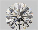 Natural Diamond 0.42 Carats, Round with Excellent Cut, I Color, VS2 Clarity and Certified by GIA