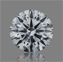 Natural Diamond 0.40 Carats, Round with Excellent Cut, G Color, I1 Clarity and Certified by GIA