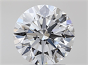 Natural Diamond 1.40 Carats, Round with Excellent Cut, E Color, VVS1 Clarity and Certified by GIA