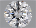 Natural Diamond 0.40 Carats, Round with Excellent Cut, F Color, VVS2 Clarity and Certified by GIA