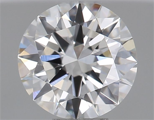 Picture of Natural Diamond 0.40 Carats, Round with Excellent Cut, F Color, VVS2 Clarity and Certified by GIA