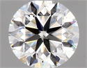 Natural Diamond 0.40 Carats, Round with Very Good Cut, I Color, VS2 Clarity and Certified by GIA