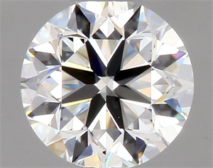 Picture of Natural Diamond 0.40 Carats, Round with Very Good Cut, I Color, VS2 Clarity and Certified by GIA