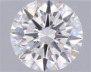 Picture of Natural Diamond 0.40 Carats, Round with Excellent Cut, H Color, VS2 Clarity and Certified by GIA