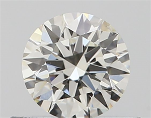 Picture of Natural Diamond 0.40 Carats, Round with Excellent Cut, J Color, SI1 Clarity and Certified by GIA