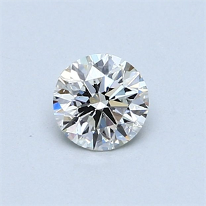 Picture of Natural Diamond 0.47 Carats, Round with Very Good Cut, I Color, SI1 Clarity and Certified by GIA