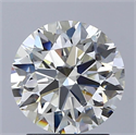 Natural Diamond 2.00 Carats, Round with Excellent Cut, J Color, SI1 Clarity and Certified by GIA