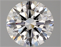 Natural Diamond 2.02 Carats, Round with Excellent Cut, G Color, VVS2 Clarity and Certified by GIA