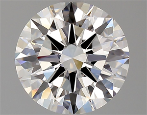 Picture of Natural Diamond 2.02 Carats, Round with Excellent Cut, G Color, VVS2 Clarity and Certified by GIA