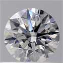 Natural Diamond 0.40 Carats, Round with Excellent Cut, E Color, SI1 Clarity and Certified by GIA