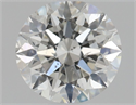 Natural Diamond 0.50 Carats, Round with Very Good Cut, G Color, SI2 Clarity and Certified by GIA