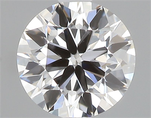 Picture of Natural Diamond 0.40 Carats, Round with Very Good Cut, F Color, VS2 Clarity and Certified by GIA