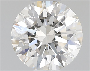 Picture of Natural Diamond 0.41 Carats, Round with Excellent Cut, J Color, VS2 Clarity and Certified by GIA