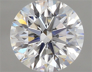 Picture of Natural Diamond 0.42 Carats, Round with Excellent Cut, E Color, SI1 Clarity and Certified by GIA