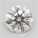 Natural Diamond 0.42 Carats, Round with Excellent Cut, H Color, VVS2 Clarity and Certified by GIA