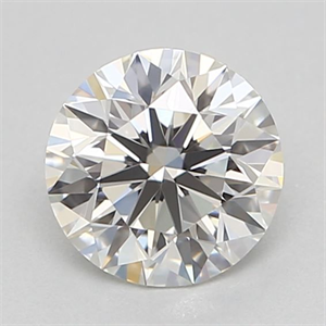 Picture of Natural Diamond 0.42 Carats, Round with Excellent Cut, H Color, VVS2 Clarity and Certified by GIA