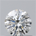 Natural Diamond 0.45 Carats, Round with Excellent Cut, I Color, VS2 Clarity and Certified by GIA