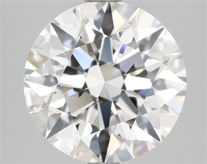 Picture of Natural Diamond 3.62 Carats, Round with Excellent Cut, F Color, FL Clarity and Certified by GIA