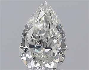 Picture of Natural Diamond 1.51 Carats, Pear with  Cut, H Color, SI2 Clarity and Certified by GIA