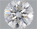 Natural Diamond 0.40 Carats, Round with Excellent Cut, D Color, VVS1 Clarity and Certified by GIA