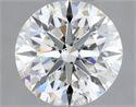 Natural Diamond 0.40 Carats, Round with Very Good Cut, J Color, VS2 Clarity and Certified by GIA